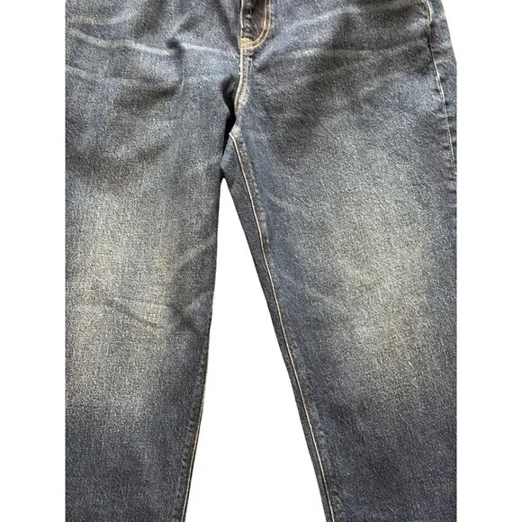 American Eagle Women’s Super High Rise Ankle Straight Jeans Size 14 NWT - Picture 5 of 11